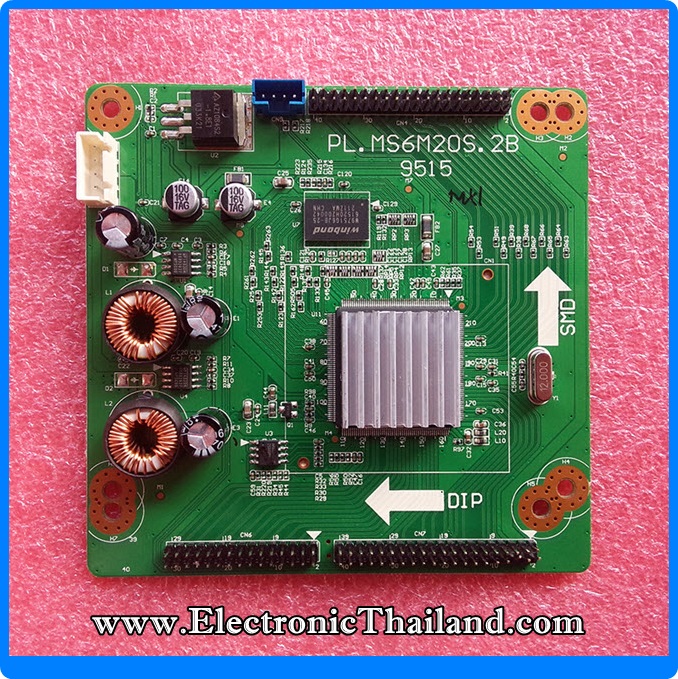 บอร์ดแปลงจอ DOUBLE LVDS PL.MS6M20S.2B 9515 (ไม่รวมสายแพ)