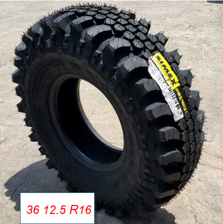 36 / 12.5R16 SIMEX Jungle trekker ยางตะขาบ ปีเก่า (18)