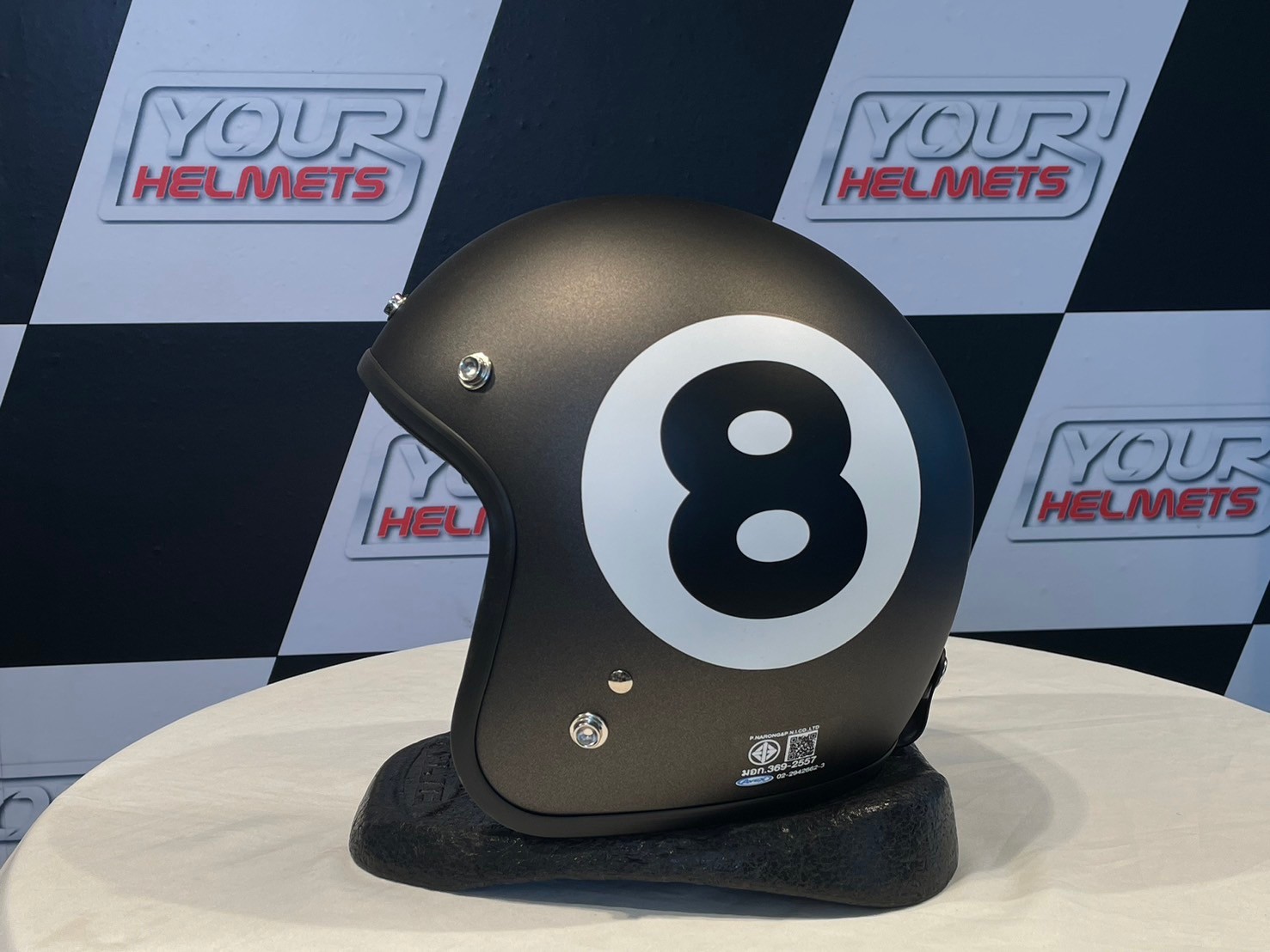 AVEX LB CAFE เลข8 เทาบรอนซ์