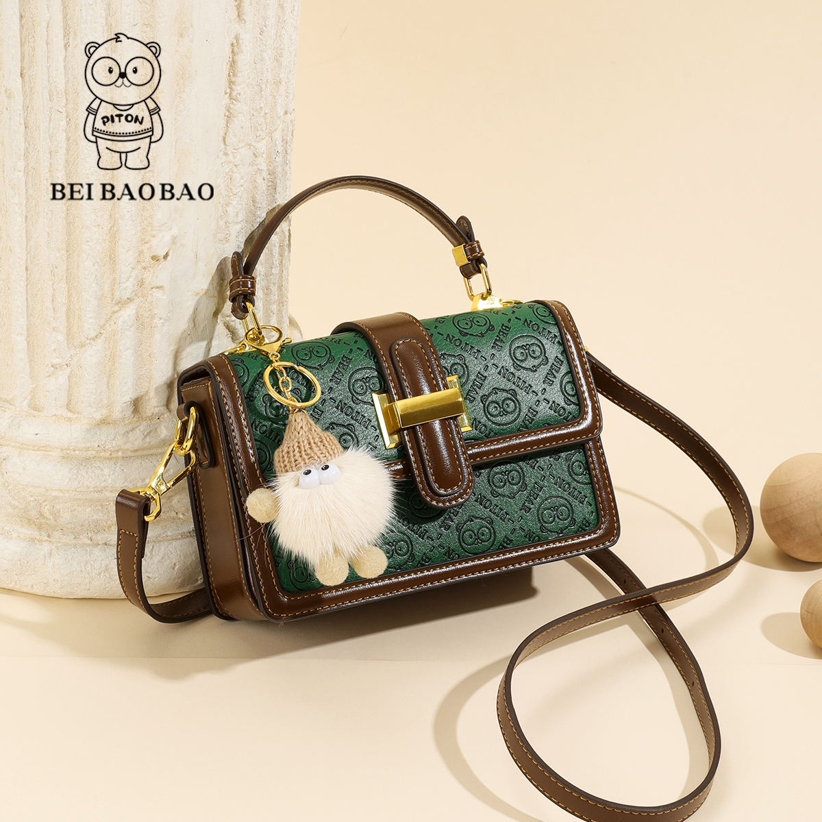 กระเป๋าผู้หญิงสวยๆ กระเป๋าสะพายข้างผู้หญิง กระเป๋าแบรนด์ BEAR BAG กระเป๋าหมีสุดคิ้ว!
