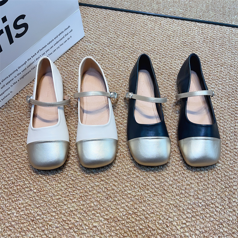 รองเท้าคัทชูผู้หญิงส้นเตี้ย ใส่สบาย มีขนาด35-40