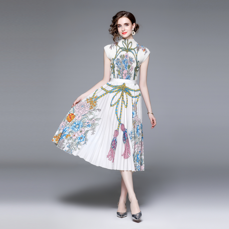 ชุดเดรสยาวสวยๆ ชุดเดรสยาวใส่สบาย ใส่ทำงาน มีขนาดS M L XL 2XL