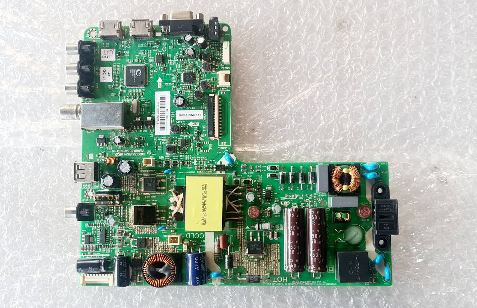 Main Board TOSHIBA (เมนบอร์ด โตชิบ้า) 40L1600VT (5800-A5M52A-0P20)