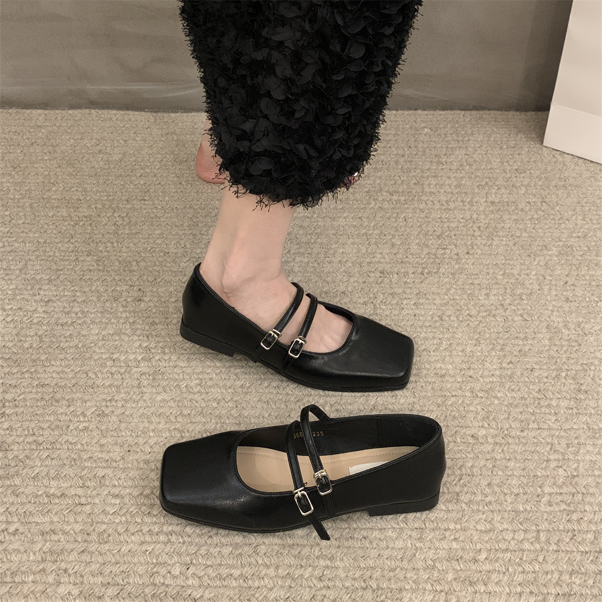 รองเท้าคัทชูผู้หญิงส้นเตี้ย ใส่สบาย มีขนาด35-43