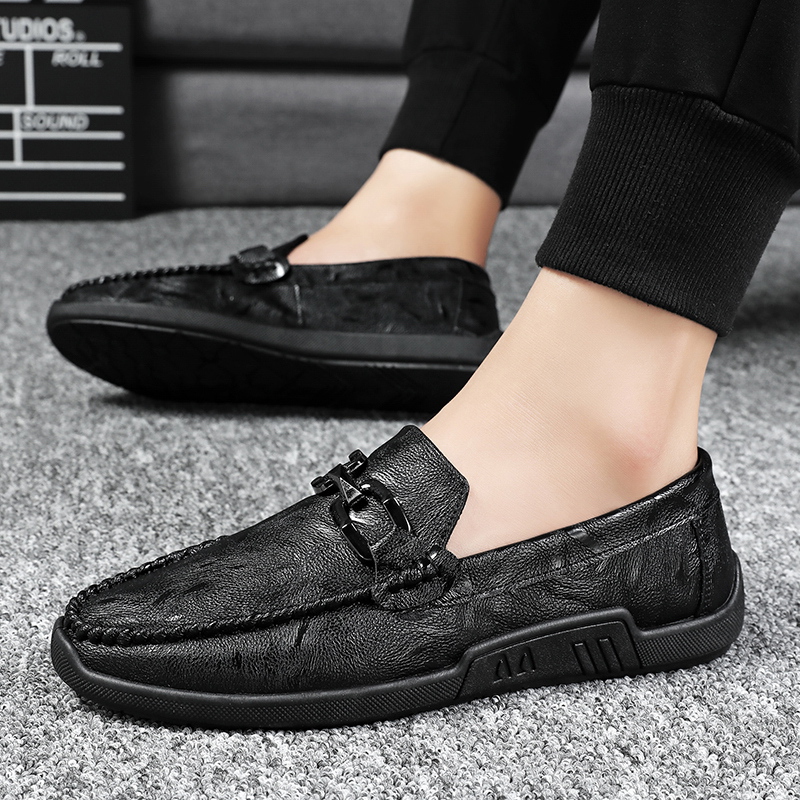 รองเท้าหนังผู้ชาย มีไซส์39-44 รองเท้าโลฟเฟอร์ชาย Slip-On Shoes มีขนาด39-44