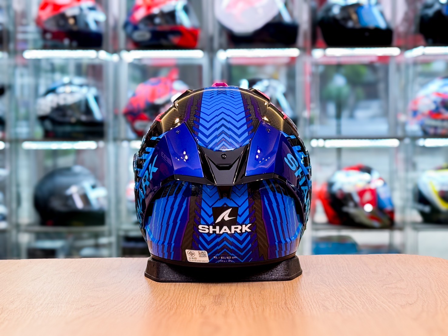 หมวกกันน็อค SHARK HELMETS รุ่น AERON [new2025] EDGY TIS [DBU]