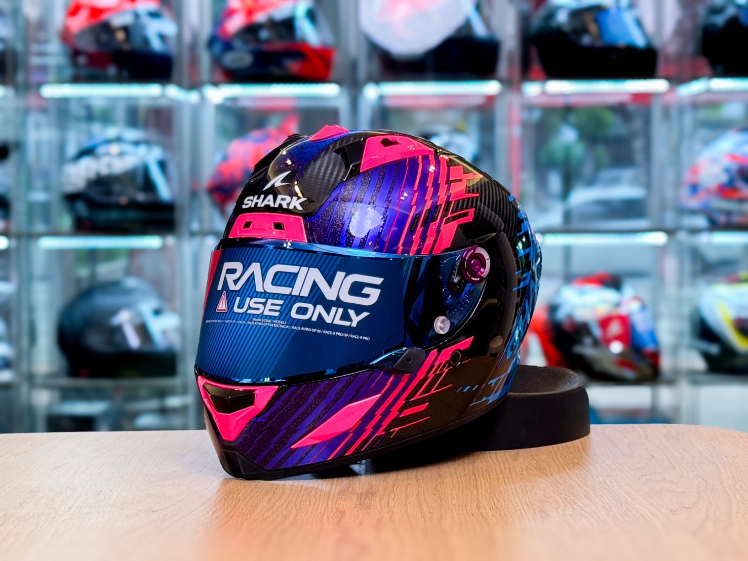 หมวกกันน็อค SHARK HELMETS รุ่น AERON [new2025] EDGY TIS [DBU]