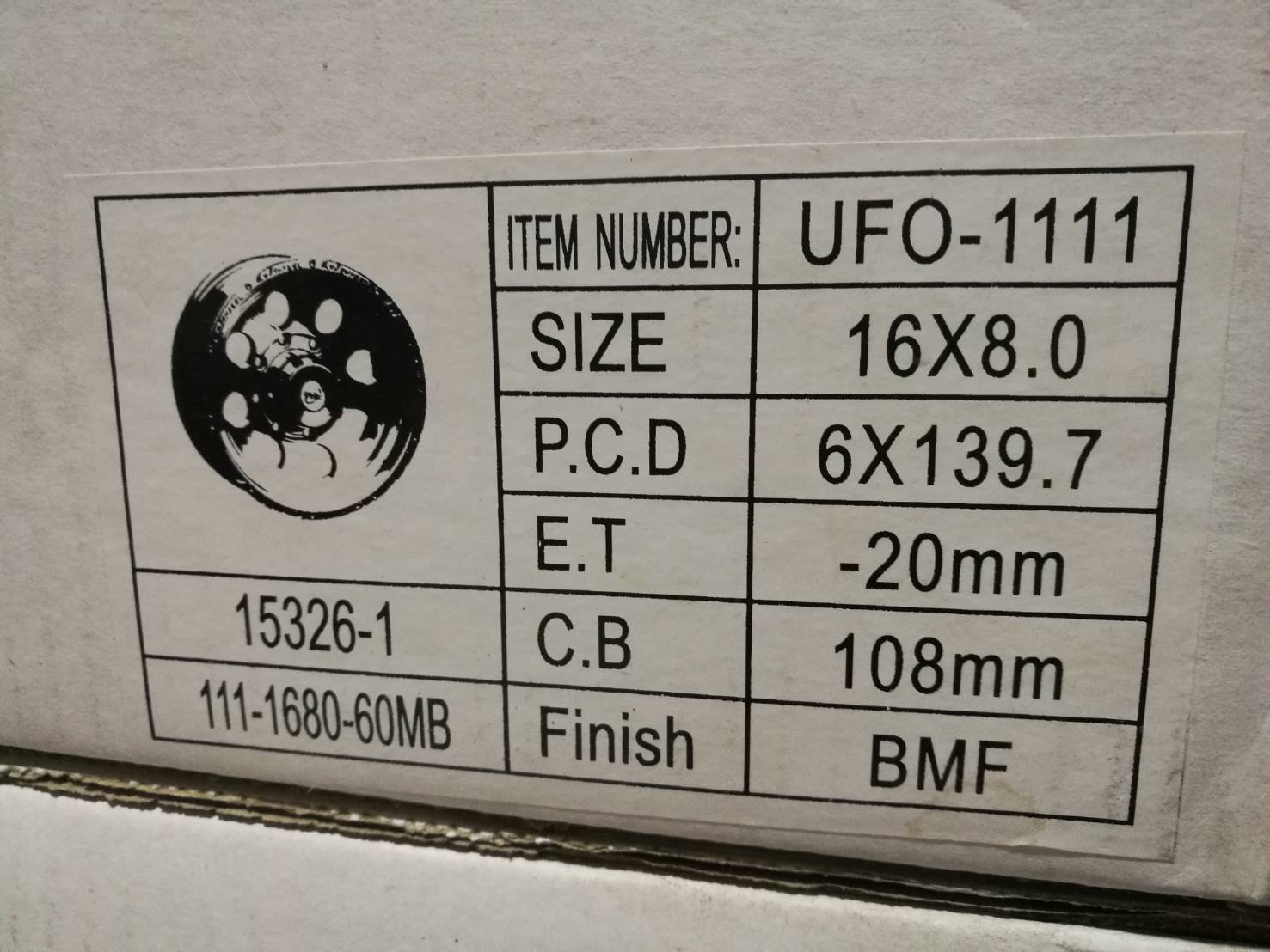 ล้อแม็กออฟโรด GT 16 x 8" Offset-20 6รู x PCD139.7 GTRWHEEL เงา พร้อมครอบดุม Asia Road