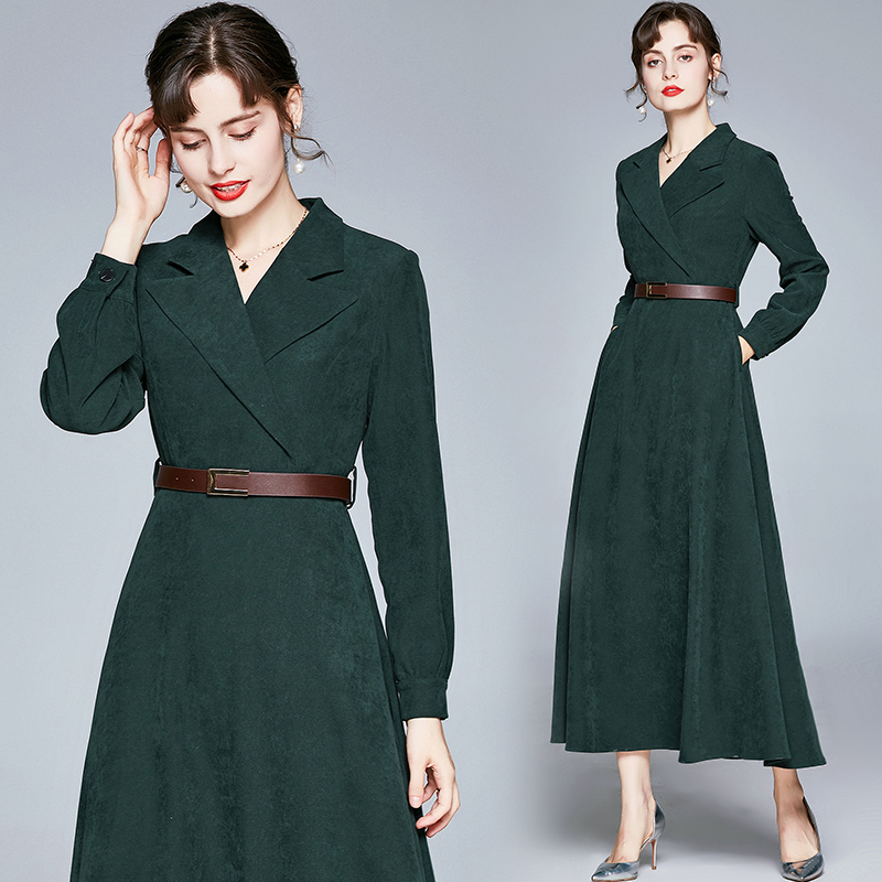 ชุดเดรสยาวสวยๆ ชุดเดรสยาวใส่สบาย ใส่ทำงาน มีขนาดS M L XL 2XL