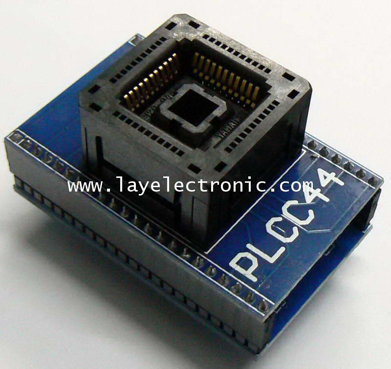 PLCC44 (ZIF) to DIP44 (Multi Board)