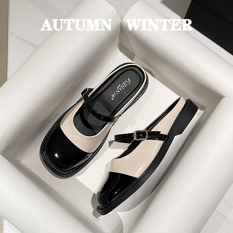 รองเท้าคัทชูผู้หญิงส้นเตี้ย ใส่สบาย มีขนาด35-43