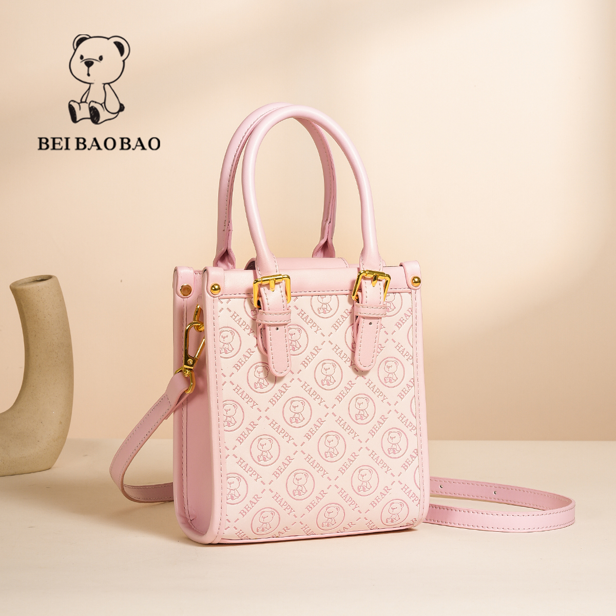 กระเป๋าผู้หญิงสวยๆ กระเป๋าสะพายข้างผู้หญิง กระเป๋าแบรนด์ BEAR BAG กระเป๋าหมีสุดคิ้ว!