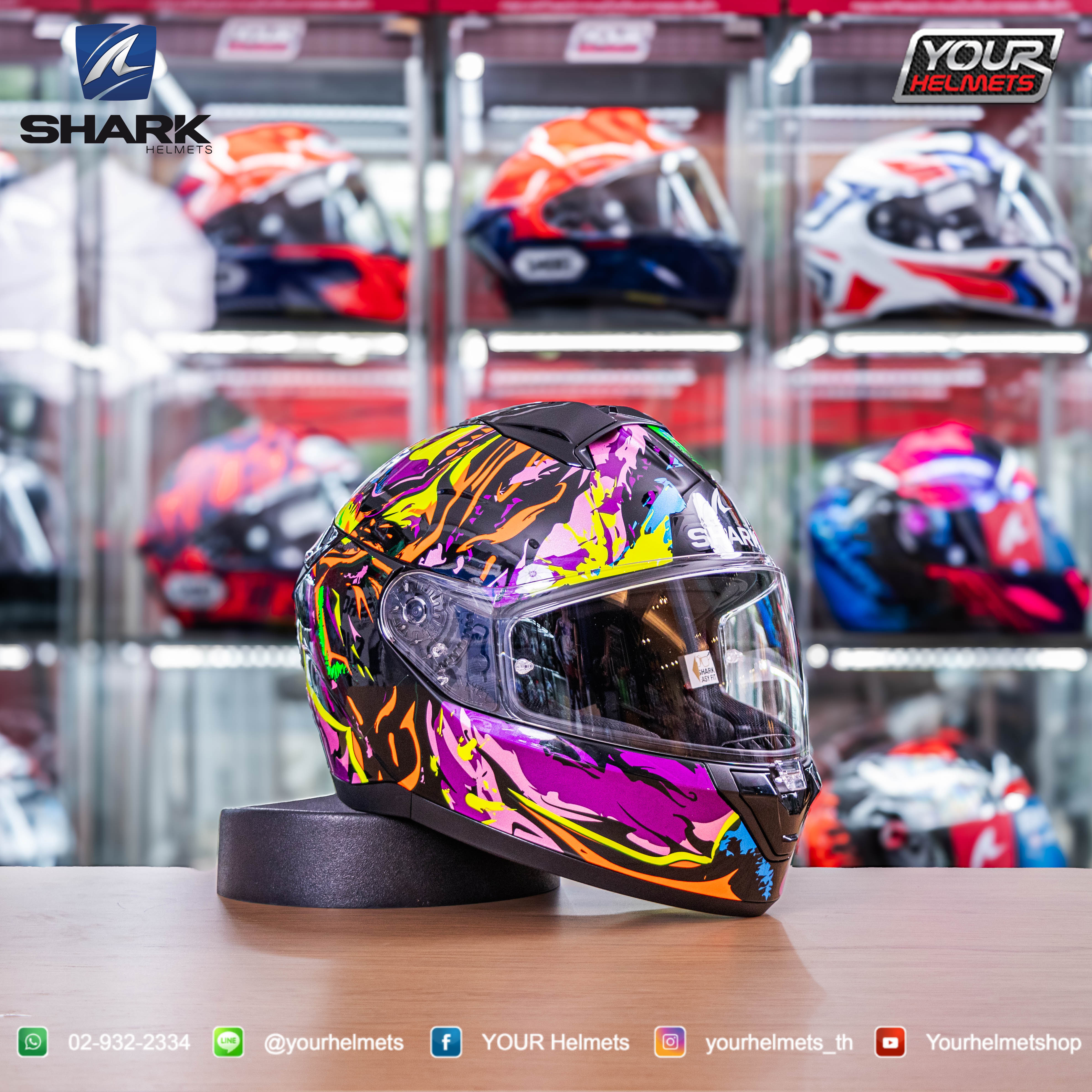หมวกกันน็อค SHARK HELMETS รุ่น RIDILL 2