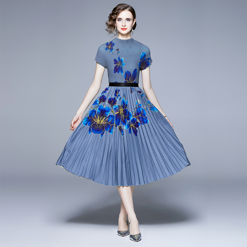 ชุดเดรสยาวสวยๆ ชุดเดรสยาวใส่สบาย ใส่ทำงาน มีขนาดS M L XL 2XL