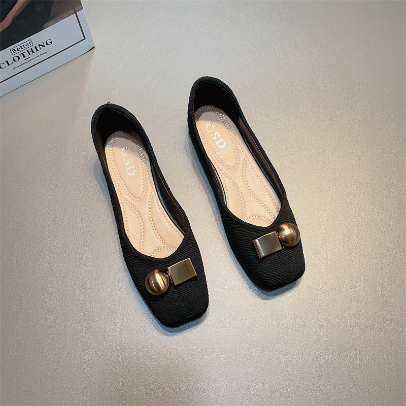 รองเท้าคัทชูผู้หญิงส้นเตี้ย ใส่สบาย มีขนาด35-40