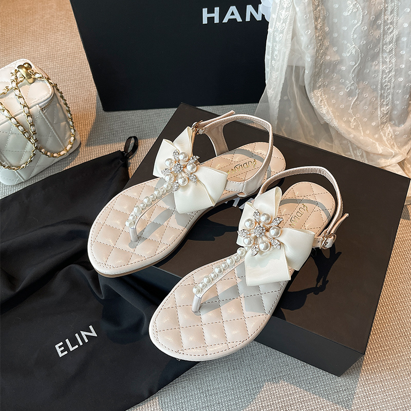 รองเท้าแตะผู้หญิงส้นเตี้ย ใส่สบาย มีขนาด35-43