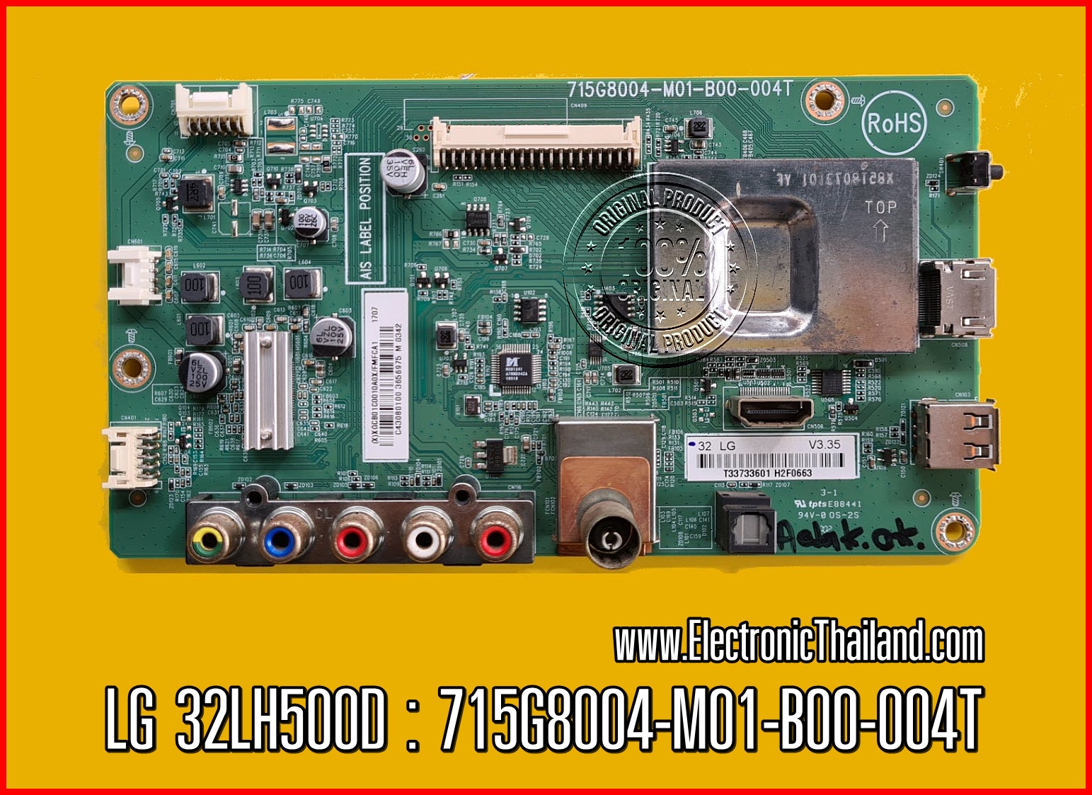 Main Board LG 32LH500D : 715G8004-M01-B00-004T