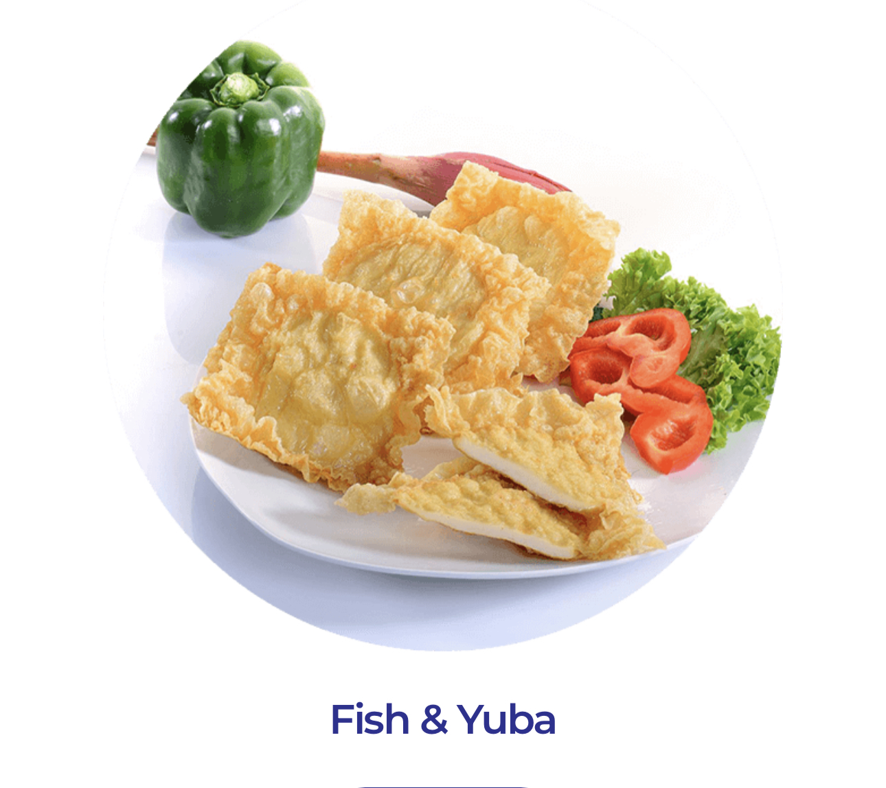 ฟองเต้าหู้ไส้ปลาสี่เหลี่ยม FISH AND YUBA EB 800G/PACK