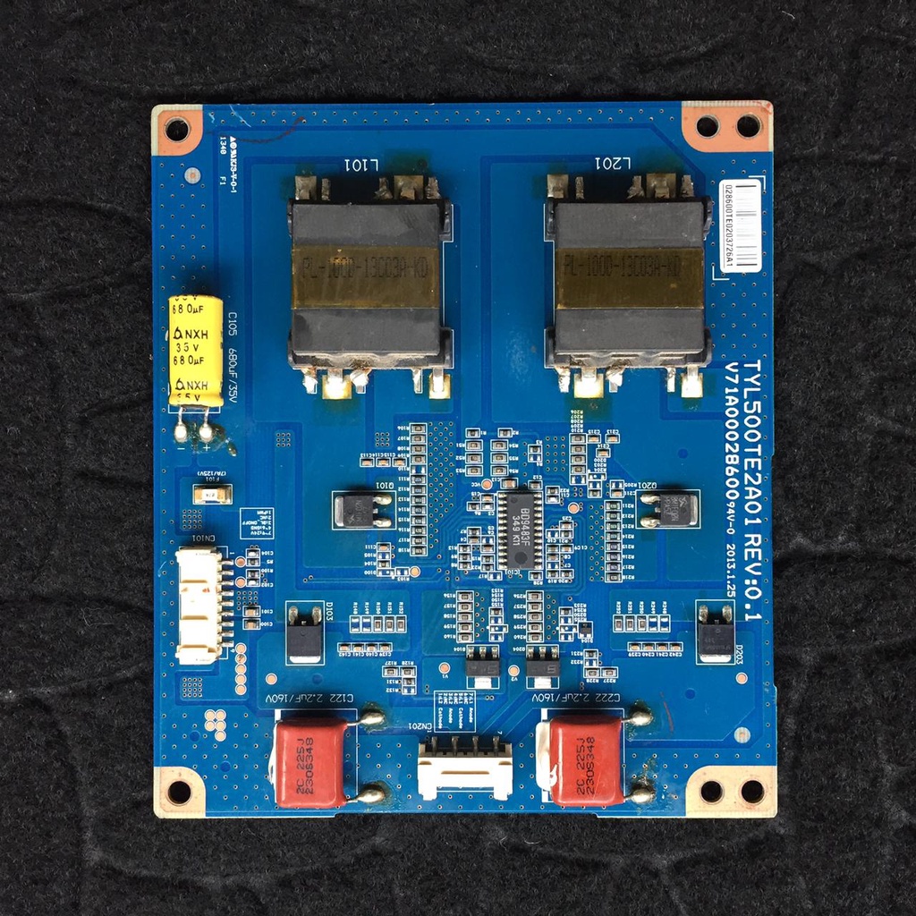 Inverter Board TOSHIBA 50L4300VT : 50L2300VT : TYL500TE2A01 REV : 0.1 ,V71A00028600