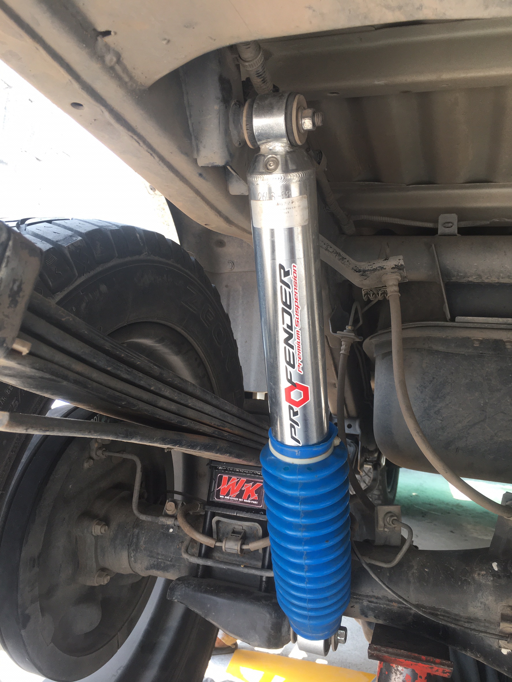 #ก้อนรองเพลาหลังปรับองศา WK 》หนา 2.5 นิ้ว