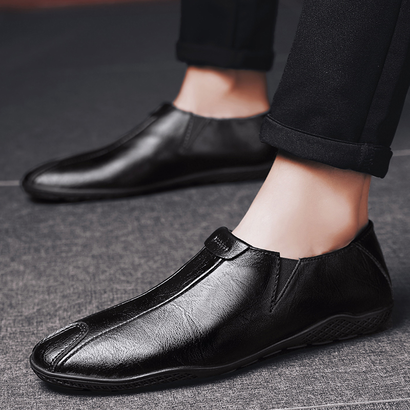 รองเท้าหนังผู้ชาย มีไซส์39-44 รองเท้าโลฟเฟอร์ชาย Slip-On Shoes มีขนาด39-44