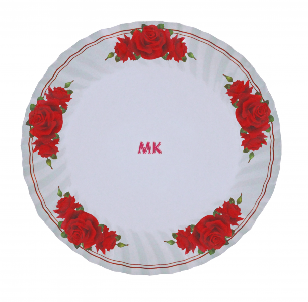 จานกระดาษ9นิ้ว ตราBig MK