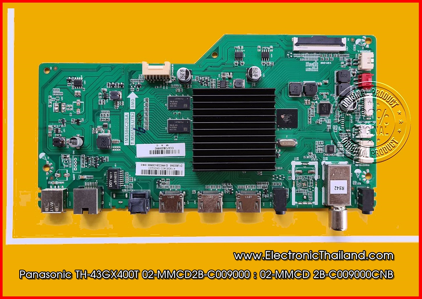 MainBoard Panasonic TH-43GX400T 02-MMCD2B-C009000 : 02-MMCD 2B-C009000CNB