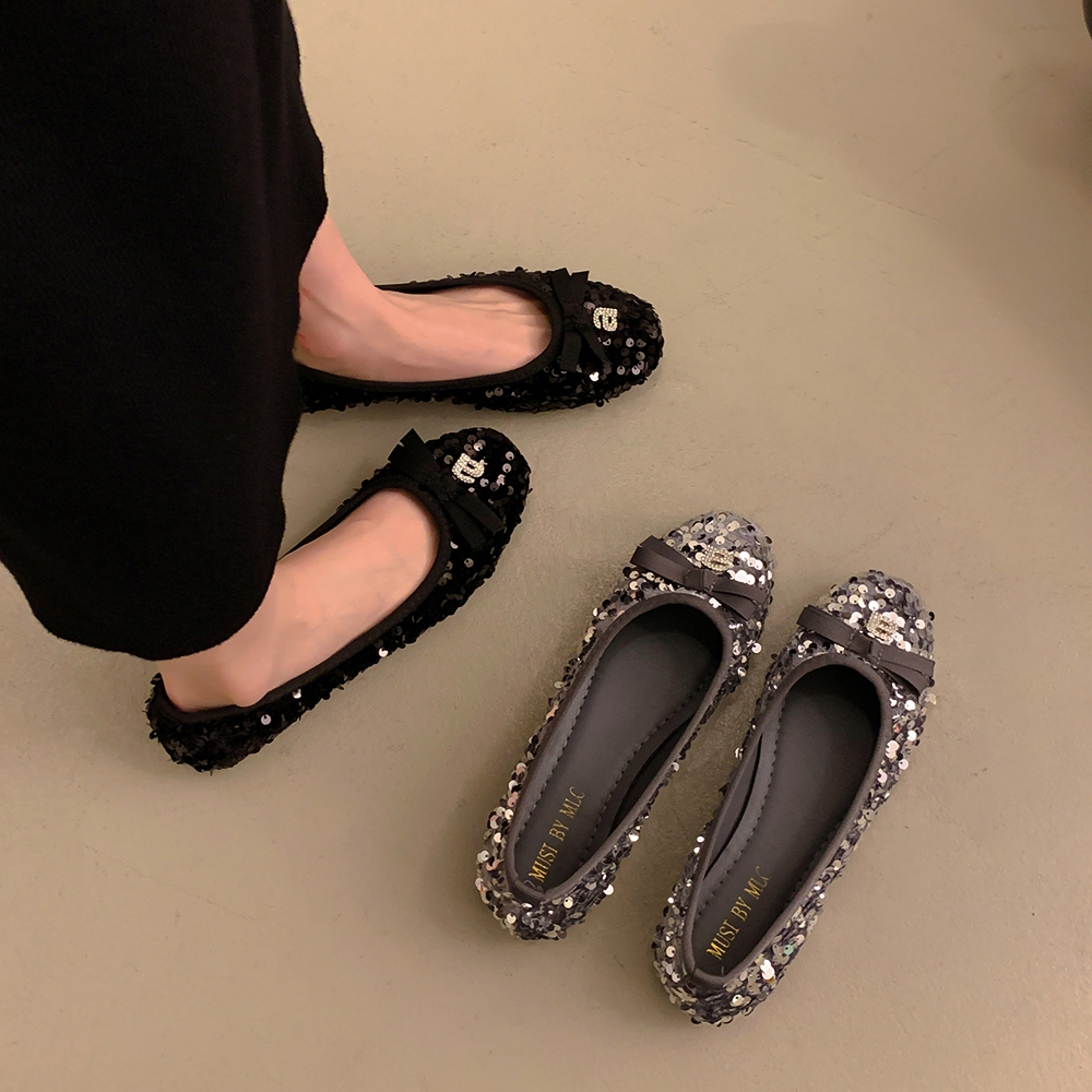 รองเท้าคัทชูผู้หญิงส้นเตี้ย ใส่สบาย มีขนาด35-40