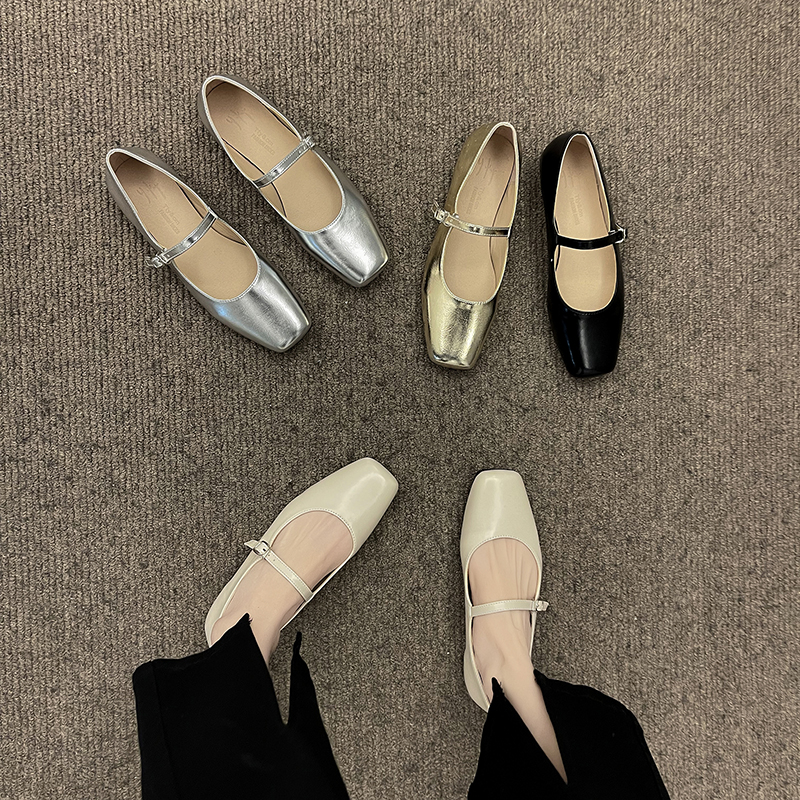 รองเท้าคัทชูผู้หญิงส้นเตี้ย ใส่สบาย มีขนาด35-40