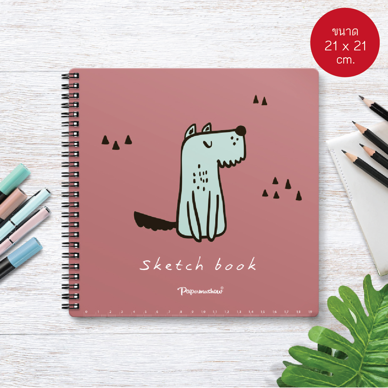 สมุดวาดเขียน วาดรูป-ระบายสี กระดาษ 120 แกรม