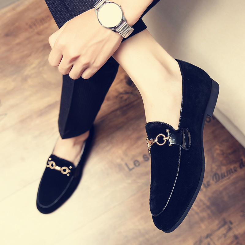 รองเท้าหนังผู้ชาย มีไซส์39-44 รองเท้าโลฟเฟอร์ชาย Slip-On Shoes มีขนาด39-44