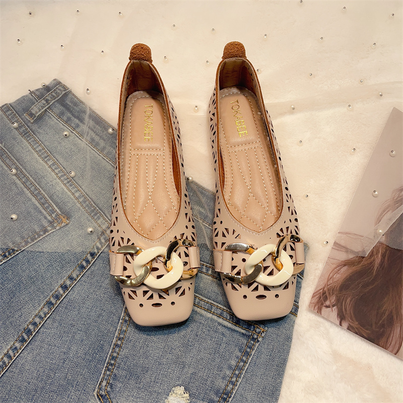 รองเท้าคัทชูผู้หญิงส้นเตี้ย ใส่สบาย มีขนาด35-40