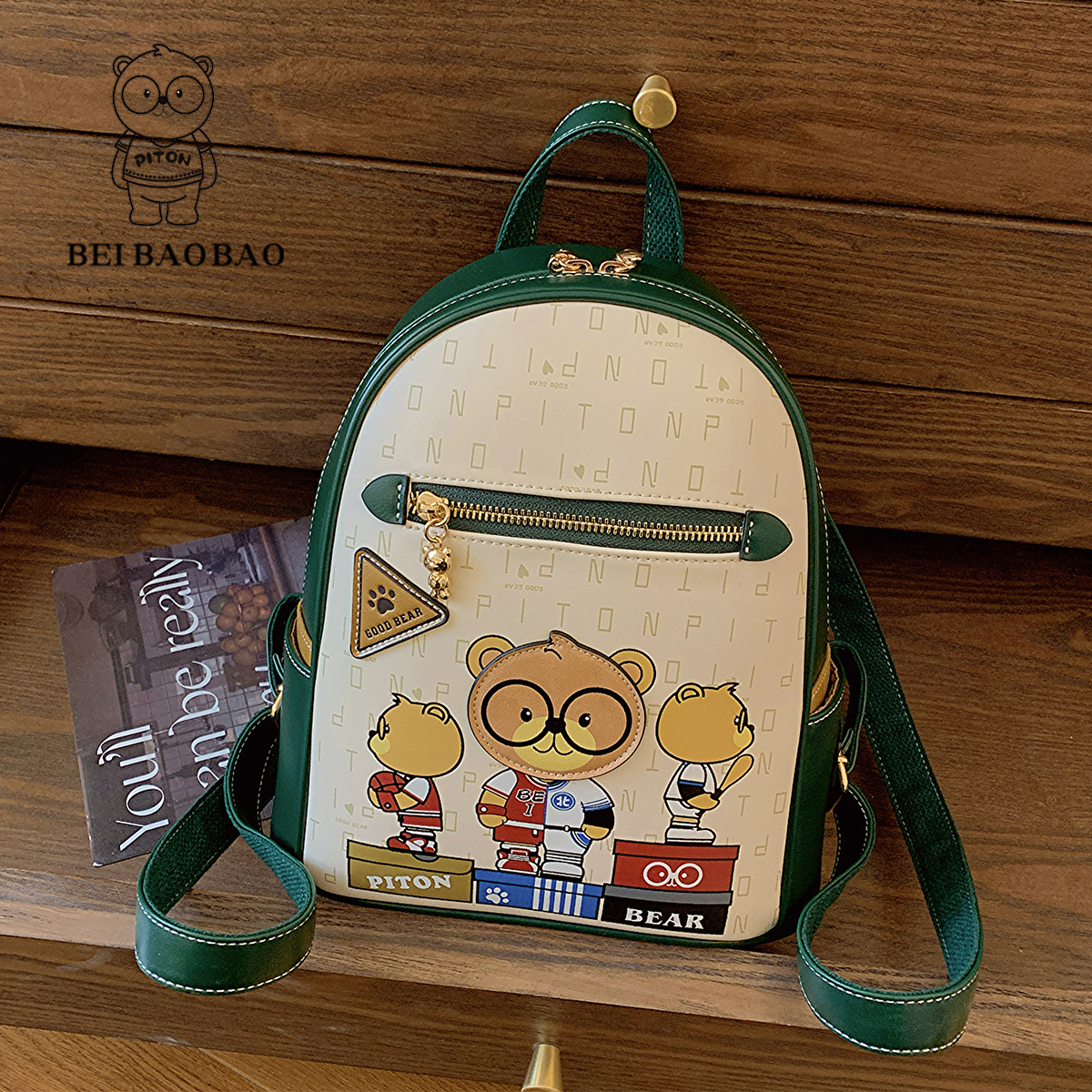 กระเป๋าผู้หญิงสวยๆ กระเป๋าสะพายข้างผู้หญิง กระเป๋าแบรนด์ BEAR BAG กระเป๋าหมีสุดคิ้ว!