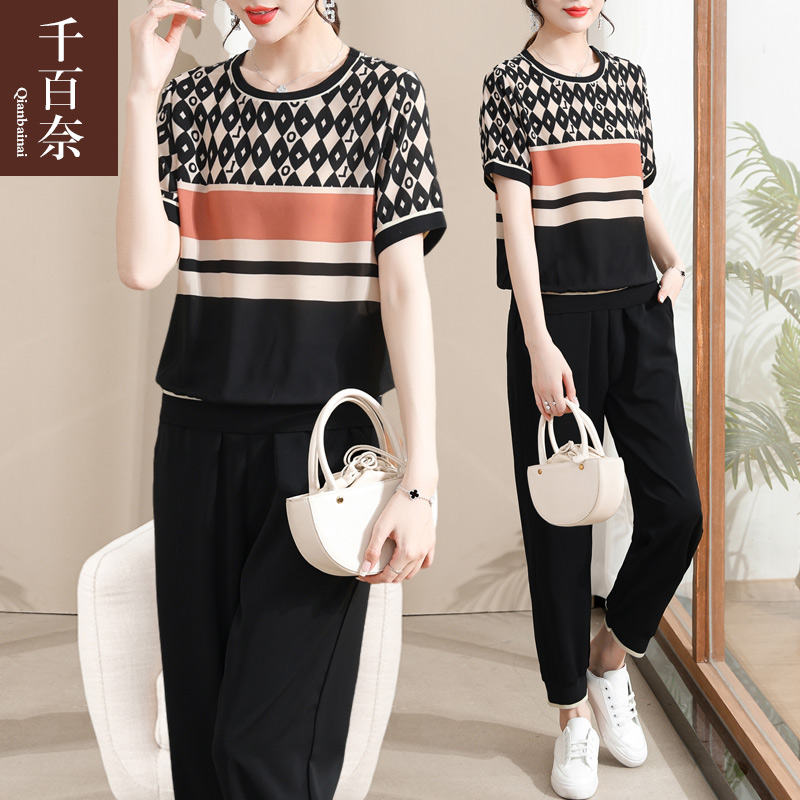 เสื้อผ้าผู้สูงอายุหญิง แฟชั่น เสื้อผ้าผู้หญิงวัย 60 มีขนาด XL-4XL