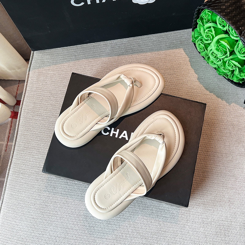 รองเท้าแตะผู้หญิงส้นเตี้ย ใส่สบาย มีขนาด35-43