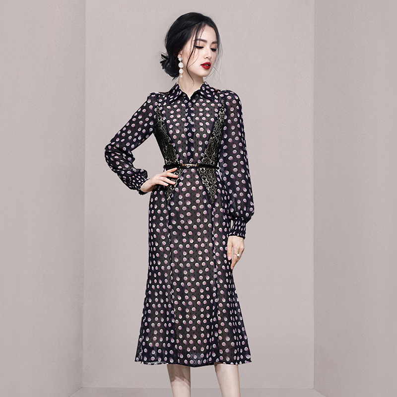 ชุดเดรสยาวสวยๆ สไตล์เกาหลี มีขนาด S M L XL สนใจทักแชท