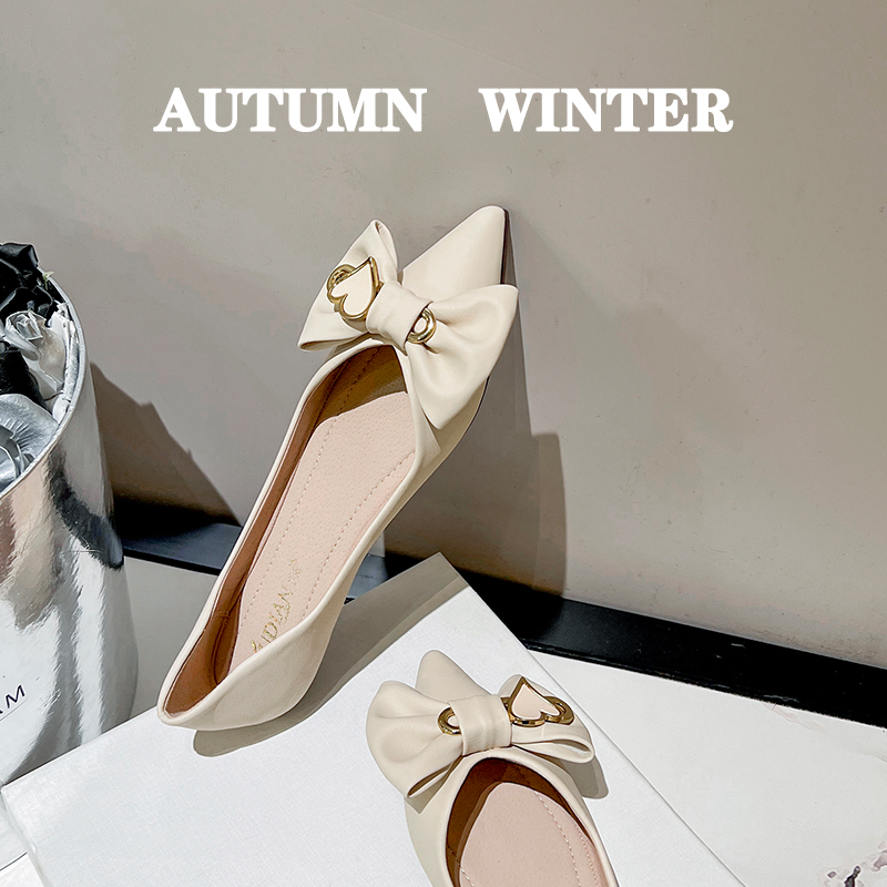 รองเท้าคัทชูผู้หญิงส้นเตี้ย ใส่สบาย มีขนาด35-43