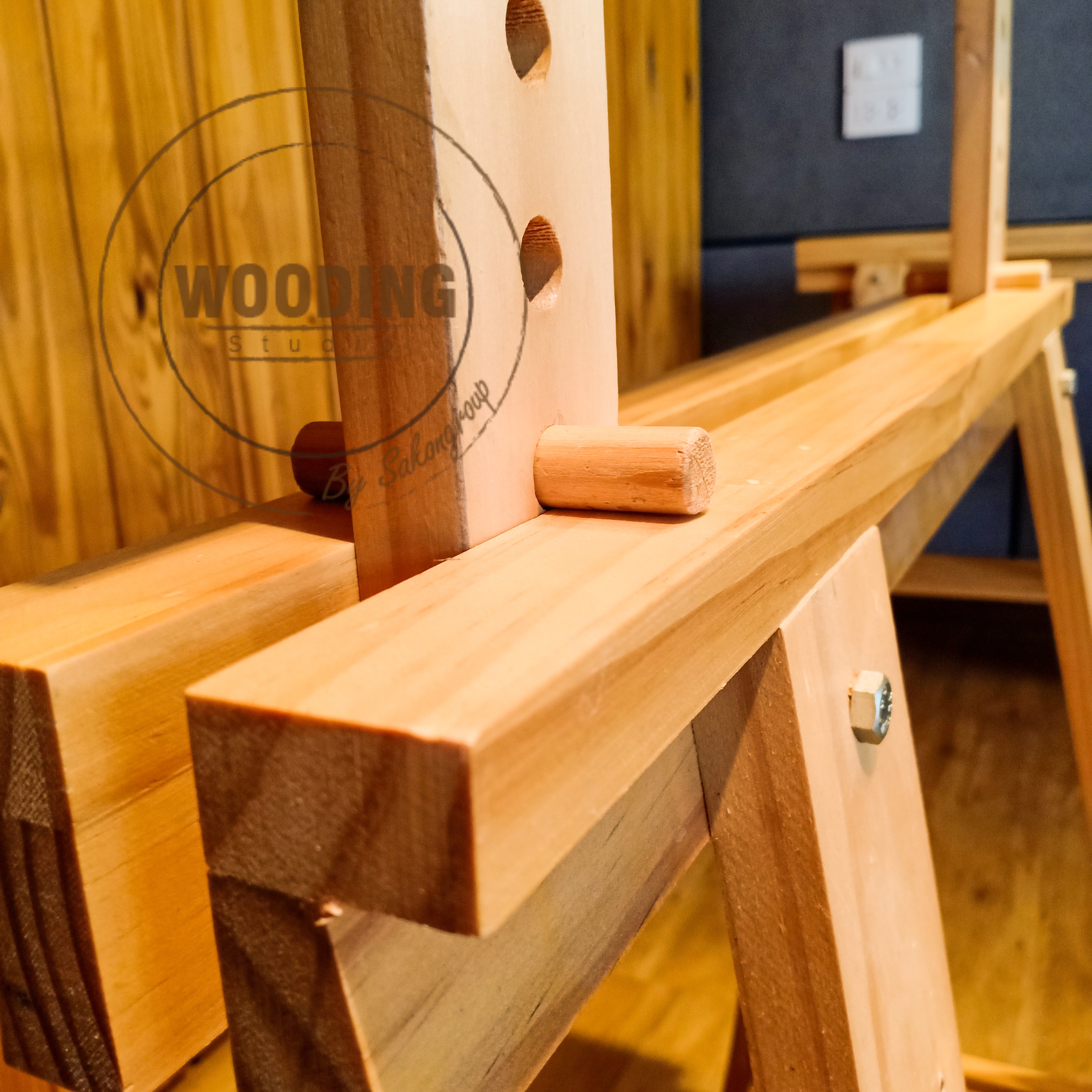 ขาตั้งโต๊ะตัว A ปรับระดับ แบบที่ 2