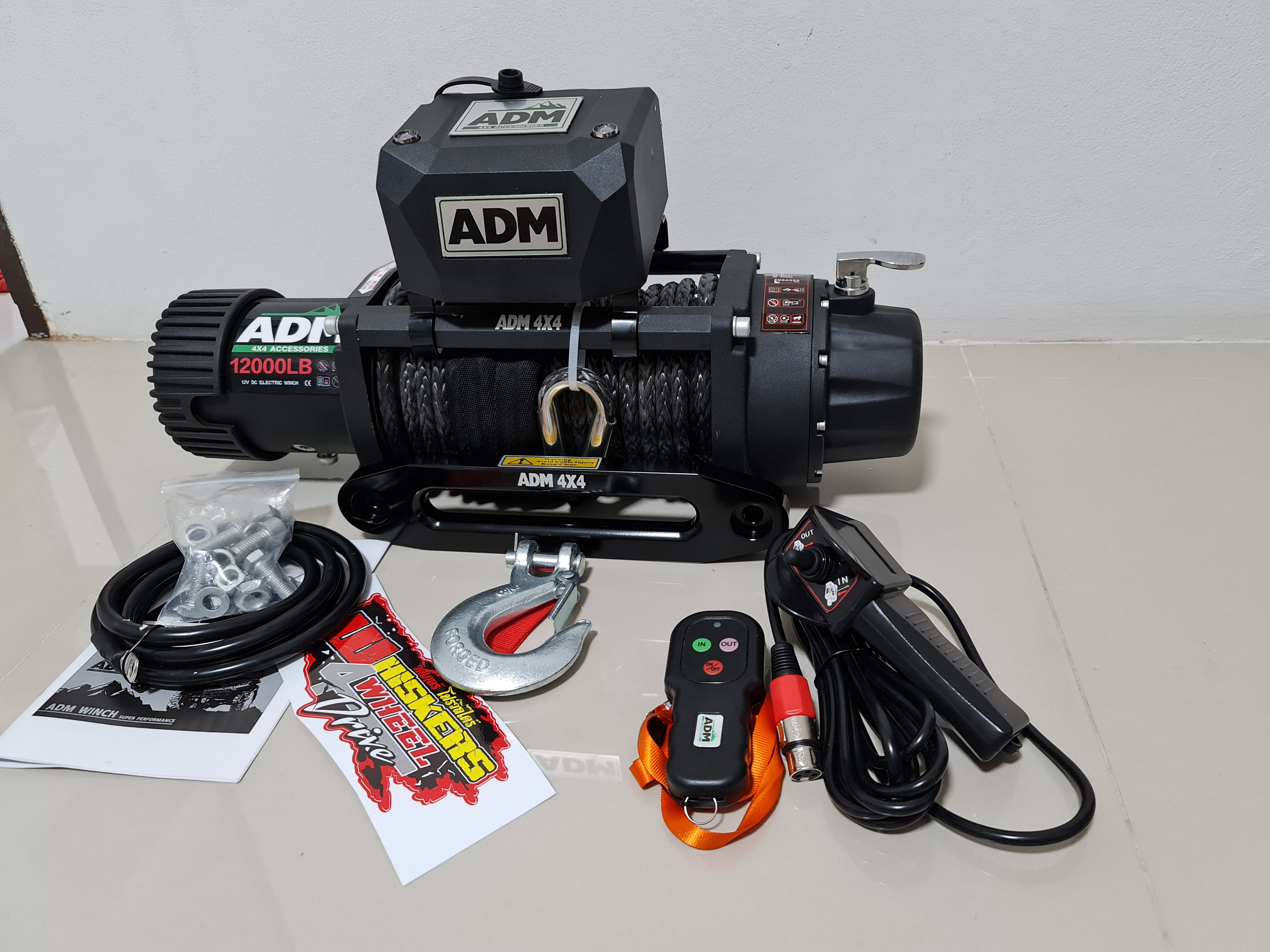 วินซ์ไฟฟ้า 12,000LB #แบบเชือก