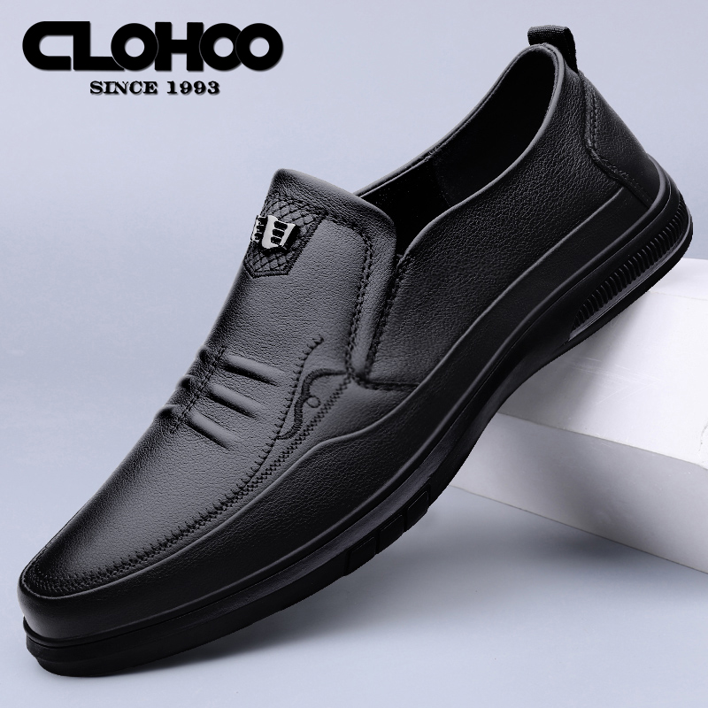 รองเท้าหนังผู้ชาย มีไซส์39-44 รองเท้าโลฟเฟอร์ชาย Slip-On Shoes มีขนาด39-44