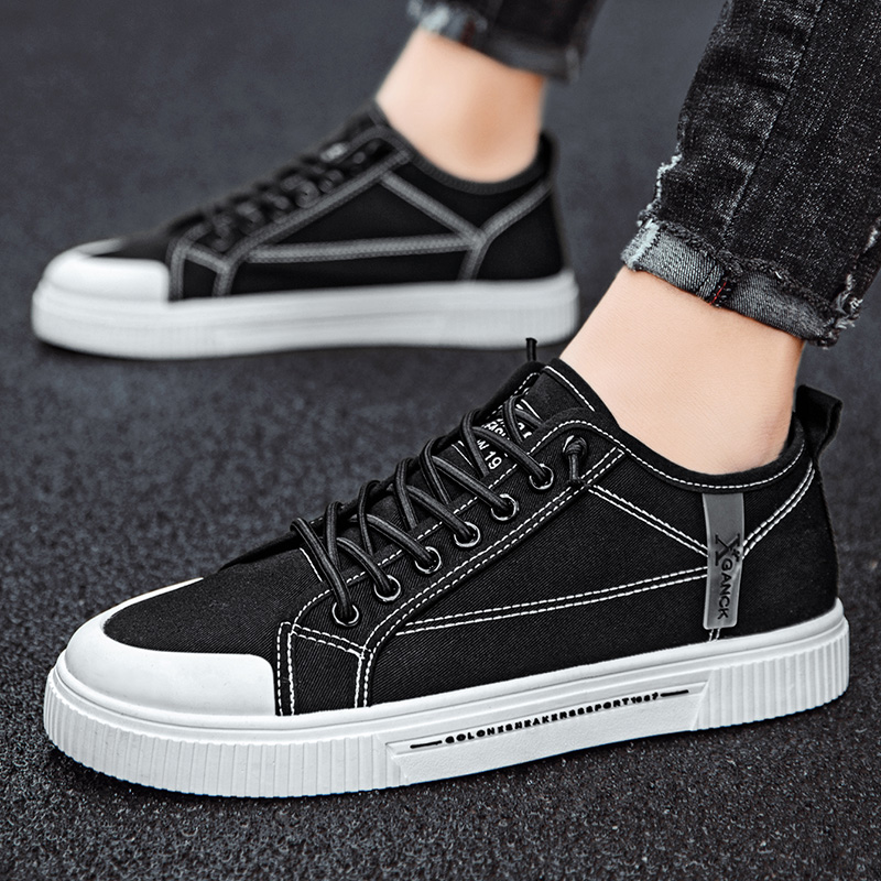 รองเท้าผ้าใบผู้ชายใส่สบาย รองเท้าผ้าใบชาย ใส่เที่ยว มีขนาด39-44