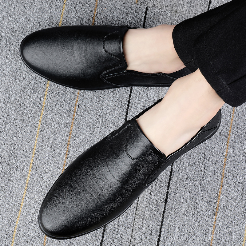 รองเท้าหนังผู้ชาย มีไซส์39-44 รองเท้าโลฟเฟอร์ชาย Slip-On Shoes มีขนาด39-44