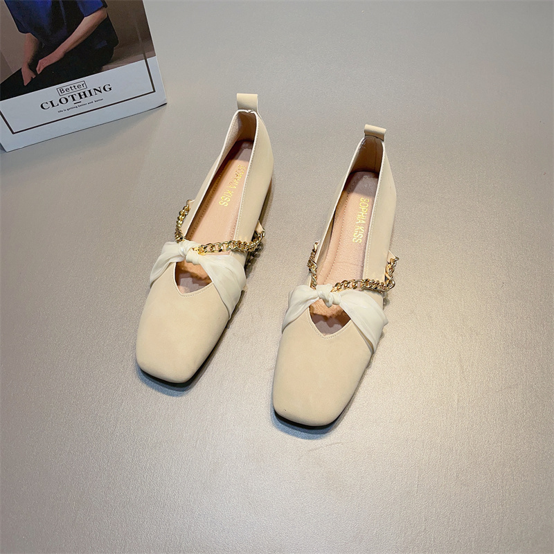 รองเท้าคัทชูผู้หญิงส้นเตี้ย ใส่สบาย มีขนาด35-40