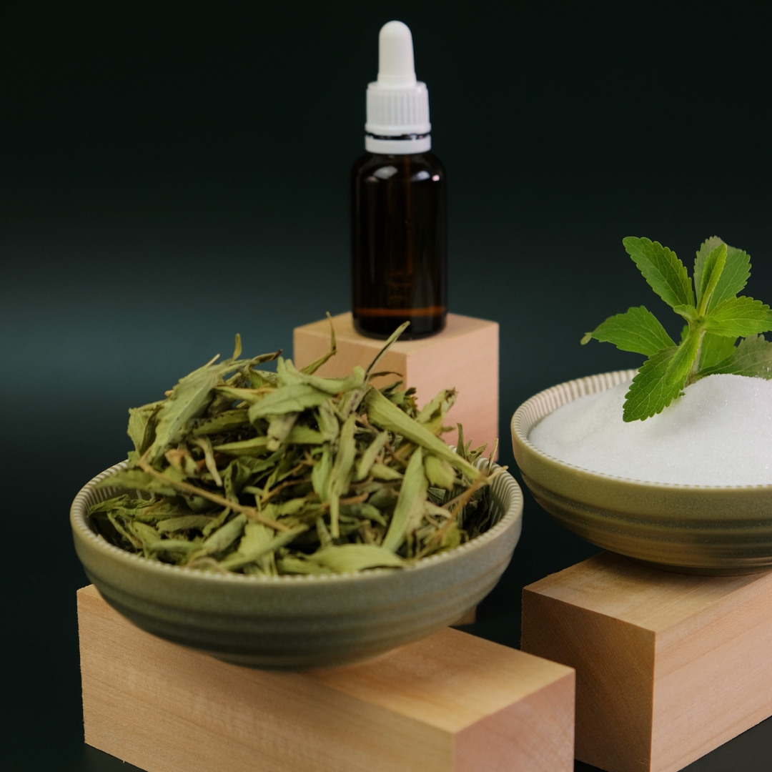 หญ้าหวานผง Stevia Powder ตรากอเงินฟาร์ม