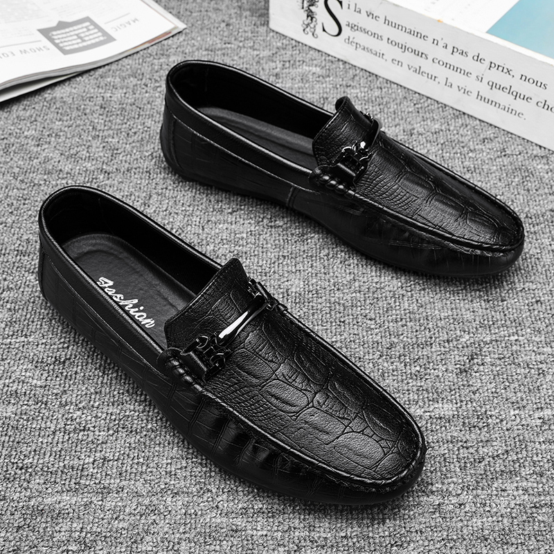 รองเท้าหนังผู้ชาย มีไซส์39-44 รองเท้าโลฟเฟอร์ชาย Slip-On Shoes มีขนาด39-44