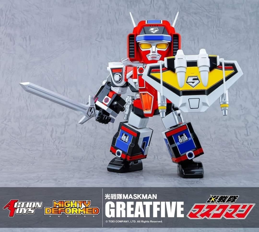 ACTION TOY ES GOKIN MIGHTY DEFORMED GREAT FIVE ราคารวมค่าส่ง EMS แล้ว