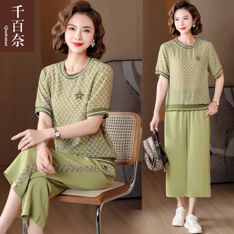 เสื้อผ้าผู้สูงอายุหญิง แฟชั่น เสื้อผ้าผู้หญิงวัย 60 มีขนาด XL-4XL