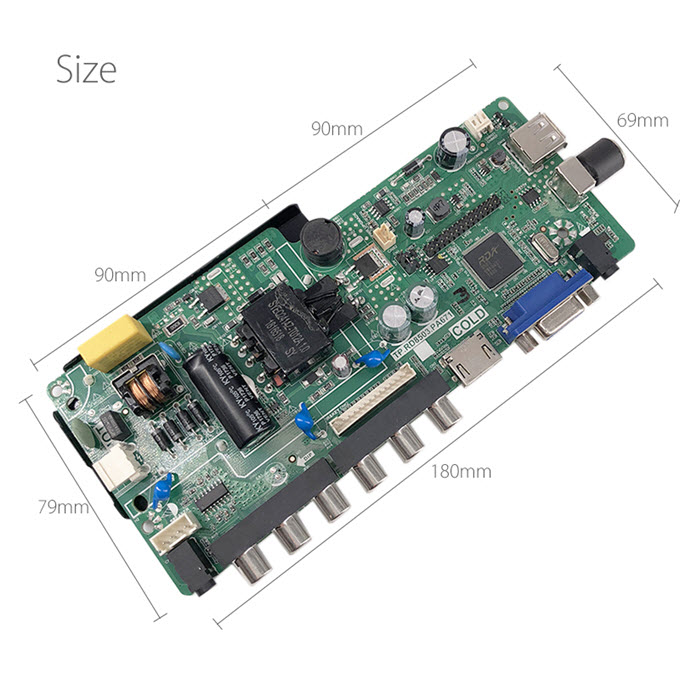 T.R83.671 SKR.671 T.RD8503.PA671 เมนูภาษาไทย มีเกมส์ 5 เกมส์ ฟรี รีโมท