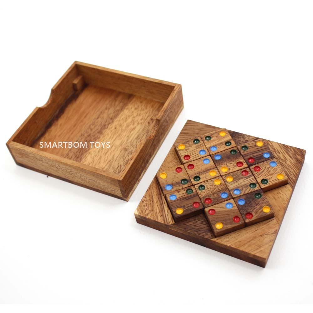 Color Match เกมส์ไม้เพื่อความเพลิดเพลิน ของเล่นเพื่อการเรียนรู้