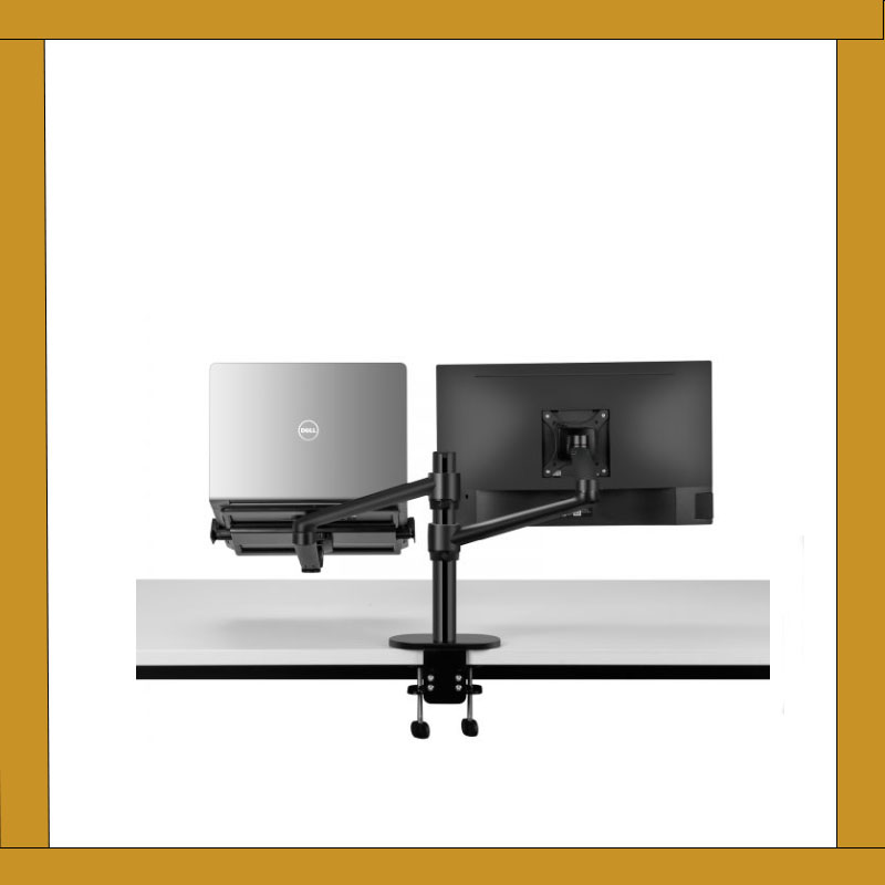 ขายึดจอและโน๊ตบุ๊ค Monitor and Laptop Desk Mount